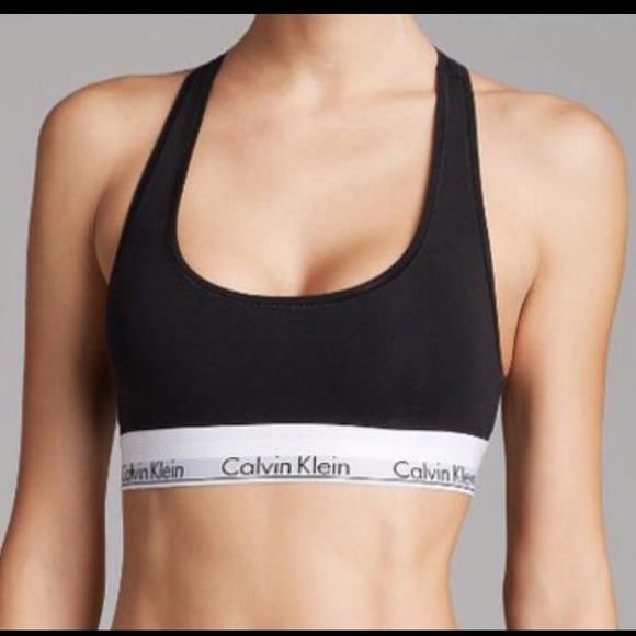 calvin klein children's sports bra